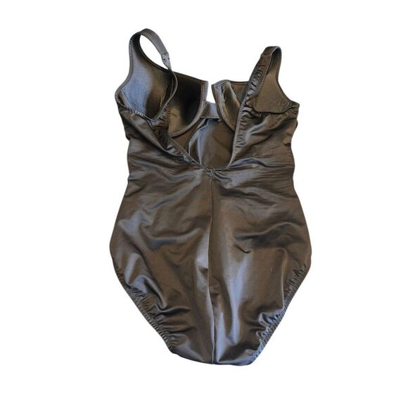 Miraclesuit woman’s 14 black pushup slimming one piece flattering swimsuit - Picture 3 of 6